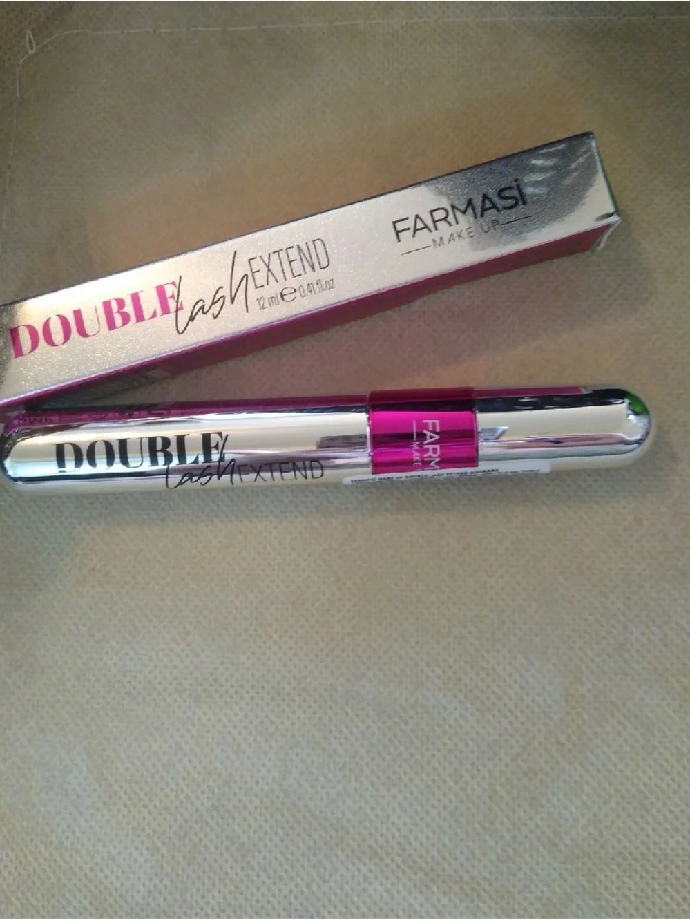 Farmasi Double Lash Extend Mascara - Hot Pink & Silver